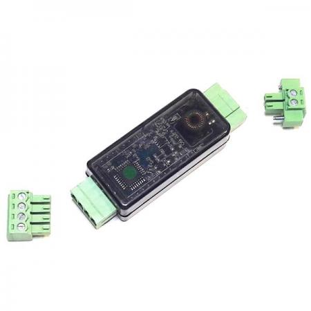 디바이스마트,MCU보드/전자키트 > 통신/네트워크 > 절연 통신,EM Tech,IsoFskModem-RS485 (장거리 FSK 절연 통신모뎀, RS-485 버전),RS-485 I/F 보드에 시리얼 ↔ FSK 변환모듈(FskModem Ver 1.0)을 장착해서 제작되었고, FSK신호를 절연 트랜스를 통해서 시리얼 데이터를 송수신