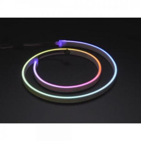 디바이스마트,LED/LCD > LED 인테리어조명 > LED 스트립,Adafruit,Flexible Silicone Neon-like Skinny NeoPixel LED Strip - 96 LEDs per meter - 1m long [ada-4310],크기 : 1000 x 12 x 6mm / 길이 : 1m / 미터당 96개 LED / IP65 weatherproof casing / 작동 전압 : 5V / 커넥터 : 3-pin JST SM