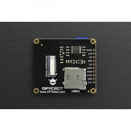 디바이스마트,MCU보드/전자키트 > 디스플레이 > LCD/OLED,DFROBOT,Fermion: 1.54' 240x240 IPS TFT LCD Display with MicroSD Card (Breakout) [DFR0649],고해상도(240x240), 저전력, 광각(80/80/80/80) 1.54인치 IPS LCD 모듈 / SPI(4-wire) 통신 모드 및 GDI 포트 / 플러그 앤 플레이 / 전원 : 3.3V~5V / 최대 소비 전류 : 24mA / 아두이노 UNO, 레오나르도, ESP32, ESP8266, FireBeetle M0 등 다양한 MCU와 호환 / onboard MicroSD 슬롯(카드 미포함/별매)