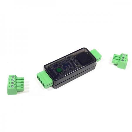 디바이스마트,MCU보드/전자키트 > 통신/네트워크 > 전력선통신,EM Tech,dcFskModem-RS232 (DC 7.5V ~ 25V 전력선 통신 모뎀, RS-232C 버전),RS-232C I/F 보드에 시리얼 ↔ FSK 변환모듈을 장착한 제품으로 dcFskModem제품과 병렬 연결해서 1:N 통신이 가능한 트리 네트워크를 구성할 수 있고, 모뎀의 동작 상태를 LED로 확인 가능하다.