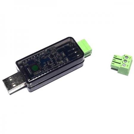 디바이스마트,MCU보드/전자키트 > 통신/네트워크 > 전력선통신,EM Tech,dcFskModem-USB (DC 7.5V ~ 25V 전력선 통신 모뎀, USB 버전),USB 시리얼 변환 I/F 보드에 시리얼 ↔ FSK 변환모듈을 장착한 제품으로 dcFskModem제품과 병렬 연결해서 1:N 통신이 가능한 트리 네트워크를 구성할 수 있고, 모뎀의 동작 상태를 LED로 확인 가능하다.