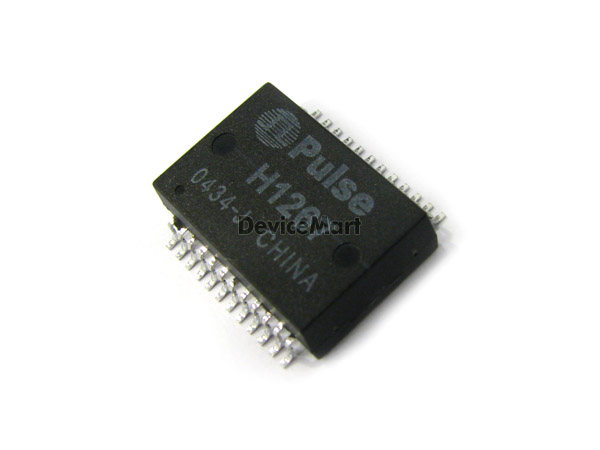 디바이스마트,리퍼브존,펄스,[리퍼상품] H1267 (300개/한릴),릴 단위 판매 상품 / 2004년 제조 / 반품,취소 불가 / 싱글포트 랜트랜스포머 / 10/100M을 사용할수 있고, SMD타입 / 센터텝이 있고 , Tx, Rx의 코일비가 1:1입니다. Pulse사란 유명한 회사의 제품입니다.