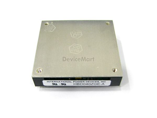 디바이스마트,리퍼브존 > 리퍼브샵,INTERNATIONAL POWER DEVICES,[리퍼제품]HBD040ZGE-A (168개/1박스),박스단위판매 / 2000년 생산 오래된 재고 / 반품,취소 불가 / 실장형 / 고정출력전압 / 2ch 출력 / 강하형 49.5W 절연 스위칭 컨버터 / 입력전압 : 34V~75V / 출력전압 : 3.3V, 5V / 출력전류 : 12A, 8A / 변환효율 : 최대 80% / 절연전압 : 1500V / 스위칭 주파수 : 500kHz / 입력단자 : 스루홀 핀 / 출력단자 : 스루홀 핀 / 패키지 : PCB, 메탈케이스