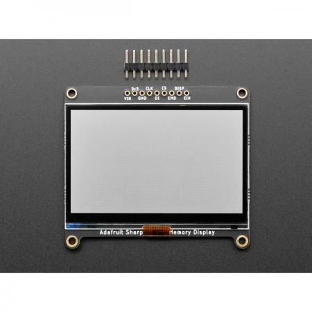 디바이스마트,MCU보드/전자키트 > 디스플레이 > LCD/OLED,Adafruit,Adafruit SHARP Memory Display Breakout - 2.7' 400x240 Monochrome [ada-4694],디스플레이 브레이크아웃 - 2.7 400x240 흑백 / 초저전력 / 빠른 새로고침 속도 / 화면 사이즈 58.8x35.3mm