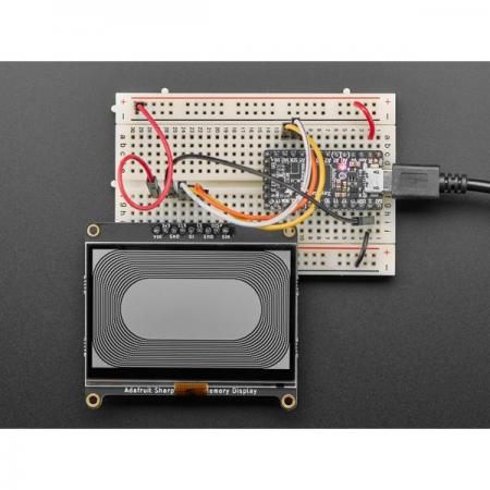디바이스마트,MCU보드/전자키트 > 디스플레이 > LCD/OLED,Adafruit,Adafruit SHARP Memory Display Breakout - 2.7' 400x240 Monochrome [ada-4694],디스플레이 브레이크아웃 - 2.7 400x240 흑백 / 초저전력 / 빠른 새로고침 속도 / 화면 사이즈 58.8x35.3mm