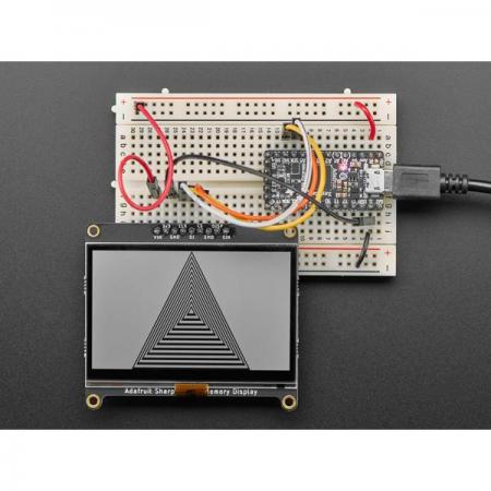 디바이스마트,MCU보드/전자키트 > 디스플레이 > LCD/OLED,Adafruit,Adafruit SHARP Memory Display Breakout - 2.7' 400x240 Monochrome [ada-4694],디스플레이 브레이크아웃 - 2.7 400x240 흑백 / 초저전력 / 빠른 새로고침 속도 / 화면 사이즈 58.8x35.3mm
