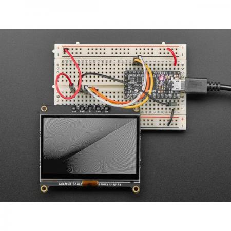디바이스마트,MCU보드/전자키트 > 디스플레이 > LCD/OLED,Adafruit,Adafruit SHARP Memory Display Breakout - 2.7' 400x240 Monochrome [ada-4694],디스플레이 브레이크아웃 - 2.7 400x240 흑백 / 초저전력 / 빠른 새로고침 속도 / 화면 사이즈 58.8x35.3mm