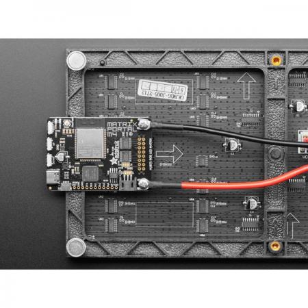 디바이스마트,MCU보드/전자키트 > 프로세서/개발보드 > ARM > Cortex-M4,,Adafruit Matrix Portal - CircuitPython Powered Internet Display [ada-4745],LED 디스플레이 / ATSAMD51J19 Cortex M4 프로세서 / 512KB 플래시 / 192K SRAM / 아두이노 / 서킷파이썬 / TLS를 지원하는 ESP32 WIFI 프로세서 지원