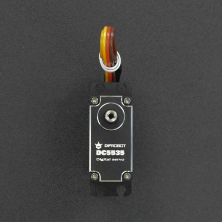 디바이스마트,기계/제어/로봇/모터 > 모터류 > 서보모터,DFROBOT,35KG High Torque Metal Waterproof Servo [SER0060],500-2500μsec의 펄스 범위 내에서 최대 180도 회전 각도와 8.4V 작동 전압에서 45kg.cm의 스톨 토크를 특징 / IP67 방수/ 작동 온도: -20℃~ +60℃ / 신호 펄스 폭 범위: 500 - 2500μsec500-2500μsec의 펄스 범위 내에서 최대 180도 회전 각도와 7V 작동 전압에서 35kg.cm의 스톨 토크를 제공 / IP67 방수 / 작동 전압: 4.8V ~ 7.4V / 작동 온도: -20℃~ +60℃ / 신호 펄스