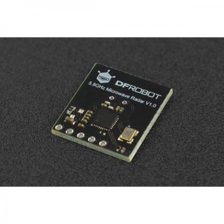 디바이스마트,MCU보드/전자키트 > 센서모듈 > 라이다/거리/초음파/라인 > 레이다(RADAR)센서,DFROBOT,5.8GHz Microwave Radar Module [SEN0521],5.8GHz의 전자파를 전송할 수 있는 마이크로파 모듈입니다. 투과파와 반사파의 차이를 감지하여 감지 영역에서 움직이는 물체가 있는지 여부를 식별할 수 있습니다.