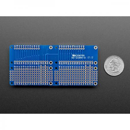 디바이스마트,오픈소스/코딩교육 > 아두이노 > 아두이노 호환쉴드,Adafruit,Adafruit Quad 2x2 FeatherWing Kit with Headers [ada-4253],헤더가 있는 Adafruit Quad 2x2 FeatherWing 키트 / 피더의 각 핀에 대한 3개의 브레이크아웃과 일반 그리도 프로토홀이 있습니다. 또한 4개의 핀 세트가 교차로 연결되어 있으며 GND 3.3V의 경우 연결된 패트의 전체 스트립을 제공