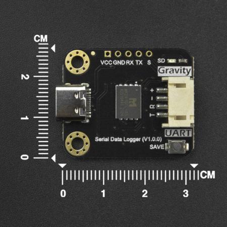 디바이스마트,오픈소스/코딩교육 > 아두이노 > 기타모듈,DFROBOT,Gravity: Serial Data Logger for Arduino [TEL0147],추가 코드 없이 직렬 포트를 통한 직접 데이터 인쇄를 지원 / 온보드 128MB 플래시 메모리 / 제공다중 전송 속도 지원
