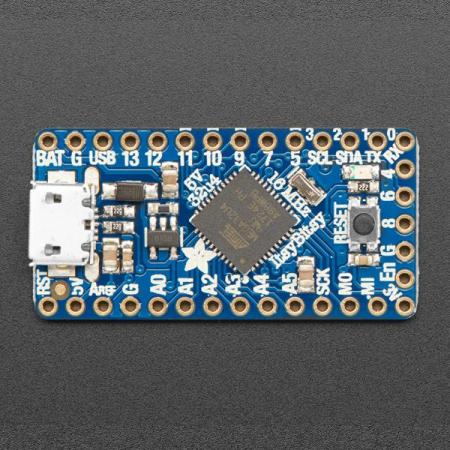 디바이스마트,오픈소스/코딩교육 > 아두이노 > 아두이노 호환보드,Adafruit,Adafruit ItsyBitsy 32u4 - 5V 16MHz [ada-3677],Atmega32u4 칩 / 아두이노 우노, 레오나르도와 동일한 속도와 전압 / 기본 USB 탑제 / 5V, 16MHz / 사이즈 : 35x18x4.1 mm / 1.4인치 x 0.7인치 x 0.2인치