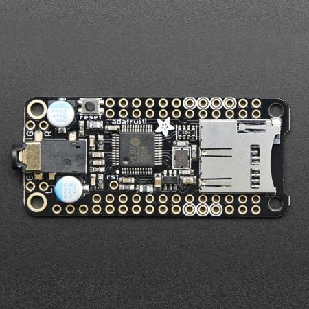 디바이스마트,MCU보드/전자키트 > 음악/앰프/녹음 > 앰프/증폭,Adafruit,Adafruit Music Maker FeatherWing - MP3 OGG WAV MIDI Synth Player [ada-3357],MP3 OGG WAV MIDI 플레이어 / 인코딩/디코딩(코덱) 칩인 VS1053 탑제 / 모든 Feather Board가 SD 카드에서 오디오를 재생 / 특수 MIDI 모드 기능