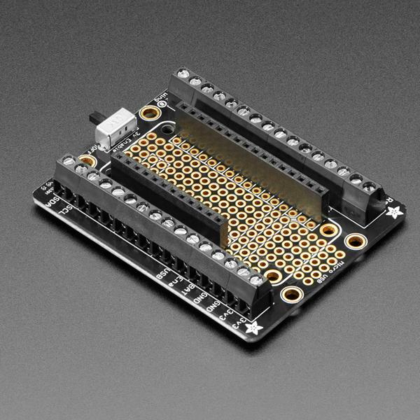 Assembled Terminal Block Breakout FeatherWing for all Feathers [ada-2926]