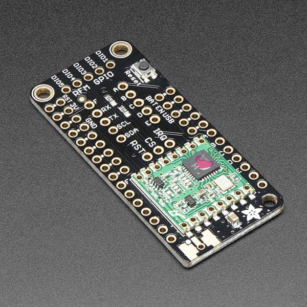 Adafruit Radio FeatherWing - RFM69HCW 433MHz - RadioFruit [ada-3230]