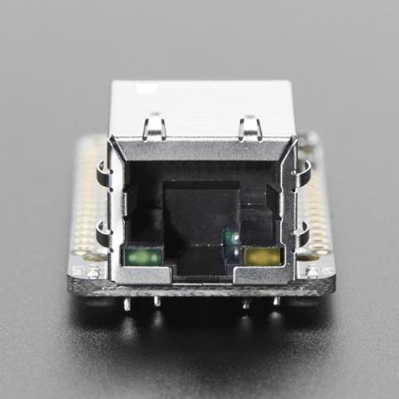 디바이스마트,MCU보드/전자키트 > 통신/네트워크 > 이더넷/PoE(Power over Ethernet),Adafruit,Adafruit Ethernet FeatherWing [ada-3201],Adafruit 이더넷 FeatherWing / FeatherWing을 사용하여 빠르고 쉬운 유선 인터넷을 추가 / 모든 허브와 스위치에서 지원 / WIZ5500 칩은 SPI와 단일 CS 핀을 통해 통신