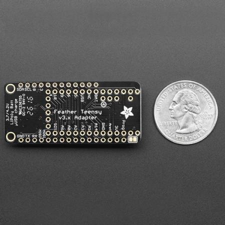 디바이스마트,오픈소스/코딩교육 > 아두이노 > 아두이노 호환쉴드,Adafruit,Teensy 3.x Feather Adapter [ada-3200],Teensy 3.x Feather 어댑터 / Teensy 스테퍼/DC 모터 드라이버, GPS, LED 매트릭스, OLED 쉽게 추가 가능 / 사이즈 : 50.8x22.8x7.3 mm