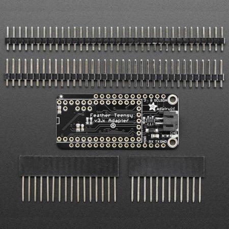 디바이스마트,오픈소스/코딩교육 > 아두이노 > 아두이노 호환쉴드,Adafruit,Teensy 3.x Feather Adapter [ada-3200],Teensy 3.x Feather 어댑터 / Teensy 스테퍼/DC 모터 드라이버, GPS, LED 매트릭스, OLED 쉽게 추가 가능 / 사이즈 : 50.8x22.8x7.3 mm