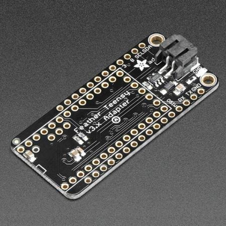 디바이스마트,오픈소스/코딩교육 > 아두이노 > 아두이노 호환쉴드,Adafruit,Teensy 3.x Feather Adapter [ada-3200],Teensy 3.x Feather 어댑터 / Teensy 스테퍼/DC 모터 드라이버, GPS, LED 매트릭스, OLED 쉽게 추가 가능 / 사이즈 : 50.8x22.8x7.3 mm