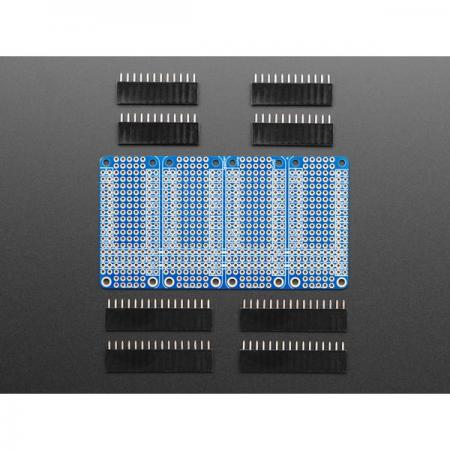 디바이스마트,오픈소스/코딩교육 > 아두이노 > 아두이노 호환쉴드,Adafruit,Adafruit Quad Side-By-Side FeatherWing Kit with Headers [ada-4254],헤더가 있는 Adafruit Quad Side-By-side FeatherWing 키트 / 이 제품은 모든 Feather 보드에 대한 프로토타이핑 추가 기능 / 피더의 각 핀에 대해 3개의 브레이크아웃과 일반 그리드 프로토 홀이 있고, 또한 4개의 핀 세트가 교차 연결되어 있으며 GND 및 3.3V의 경우 연결된 패드의 전체 스트립을 제공합니다.