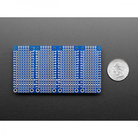 디바이스마트,오픈소스/코딩교육 > 아두이노 > 아두이노 호환쉴드,Adafruit,Adafruit Quad Side-By-Side FeatherWing Kit with Headers [ada-4254],헤더가 있는 Adafruit Quad Side-By-side FeatherWing 키트 / 이 제품은 모든 Feather 보드에 대한 프로토타이핑 추가 기능 / 피더의 각 핀에 대해 3개의 브레이크아웃과 일반 그리드 프로토 홀이 있고, 또한 4개의 핀 세트가 교차 연결되어 있으며 GND 및 3.3V의 경우 연결된 패드의 전체 스트립을 제공합니다.