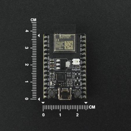 디바이스마트,MCU보드/전자키트 > 통신/네트워크 > 와이파이,DFROBOT,ESP32-C3-DevKitM-1 Development Board [DFR0807],PCB 안테나와 함께 제공되는 범용 Wi-Fi 및 Bluetooth LE 콤보 모듈 / ESP32-C3FN4 임베디드, 32비트 RISC-V 단일 코어 프로세서, 최대 160MHz / 작동 전압/전원 공급 장치: 3.0~3.6V /  작동 온도 범위: -40~85°C