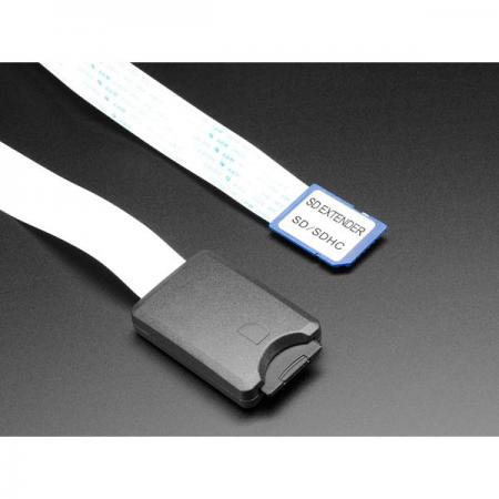 디바이스마트,MCU보드/전자키트 > 전원/신호/저장/응용 > SD/TF/메모리,Adafruit,SD Card Extender - 68cm (26 inch) long cable [ada-3687],SD 카드 확장 케이블68cm(26인치) / 길고 유연한 케이블 / SD 카드를 삽입하고 잠그고 다시 누르면 해제(올바른 방향에 작은 그림)