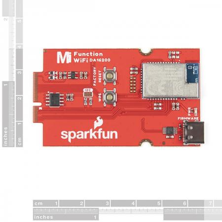 디바이스마트,MCU보드/전자키트 > 통신/네트워크 > 와이파이,SparkFun,SparkFun MicroMod WiFi Function Board - DA16200 [WRL-18594],