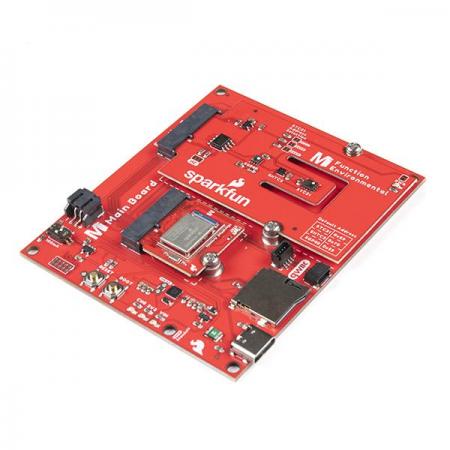 디바이스마트,오픈소스/코딩교육 > 아두이노 > 아두이노 호환보드,SparkFun,SparkFun MicroMod Environmental Function Board [SEN-18632],입력 전압 범위 : 2.5~6.0V / 입출력 전압 : 3.3V / 실내 환경의 공기질, 습도 및 온도, CO2 농도를 모니터링하는 3개의 센서 포함