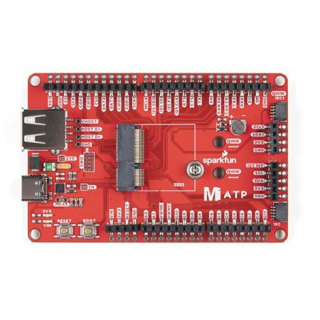 디바이스마트,오픈소스/코딩교육 > 아두이노 > 아두이노 호환보드,SparkFun,SparkFun MicroMod ATP Carrier Board [DEV-16885],최신 USB-C 커넥터로 프로그래밍이 간편 / 분리된 핀 외에도 두 개의 개별 Qwiic 지원 I2C 포트를 통해 Qwiic 지원 장치를 쉽게 데이지 체인 방식으로 연결 가능 / USB-A 커넥터 / 백업 배터리