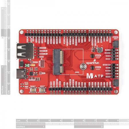디바이스마트,오픈소스/코딩교육 > 아두이노 > 아두이노 호환보드,SparkFun,SparkFun MicroMod ATP Carrier Board [DEV-16885],최신 USB-C 커넥터로 프로그래밍이 간편 / 분리된 핀 외에도 두 개의 개별 Qwiic 지원 I2C 포트를 통해 Qwiic 지원 장치를 쉽게 데이지 체인 방식으로 연결 가능 / USB-A 커넥터 / 백업 배터리