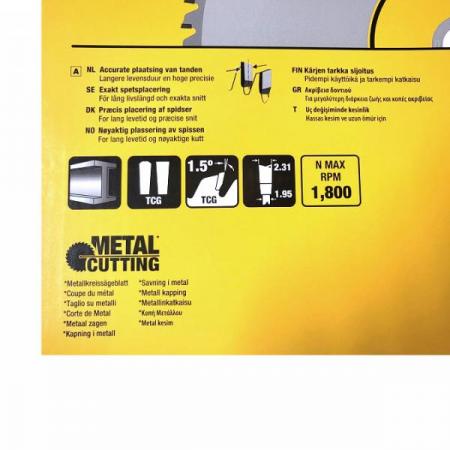 디바이스마트,수공구/전자공구/전동공구 > 전동/엔진공구 > 절단공구 > 만능커터날,디월트,DW872용 원형톱날 DT1926 철재용 66T,DW872용 원형톱날 / 355(14") x 25.4mm 66T 철재용 /