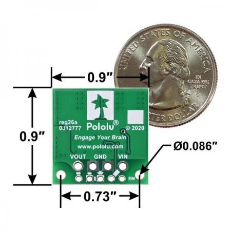 디바이스마트,MCU보드/전자키트 > 전원/신호/저장/응용 > 레벨컨버터/전압관리,Pololu,5V Step-Up/Step-Down Voltage Regulator S13V30F5 #4082,2.8V와 22V 사이의 입력 전압에서 5V를 효율적을 제공 / 더 높은 입력 전압과 더 낮은 입력 전압을 모두 변환 가능 / 입력 전압 : 2.8V ~ 22V