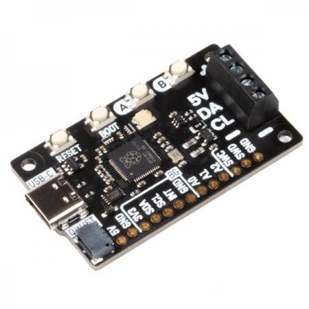 디바이스마트,오픈소스/코딩교육 > 파이썬/IoT 개발 보드 > RP2040/RP2350,Pimoroni,Plasma 2040 [PIM582],RP2040 기반 드라이버 보드 / USB-C는 최대 3A의 전력을 끌어올 수 있습니다. / 조명의 색상, 효과를 전환하는데 사용할 수 있는 3개의 버튼과 온보드 RGB LED