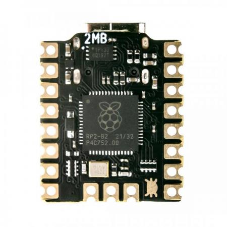 디바이스마트,오픈소스/코딩교육 > 파이썬/IoT 개발 보드 > RP2040/RP2350,Pimoroni,Tiny 2040 – 2MB [PIM593],RP2040 칩셋 기반 Tiny 2040 / 2MB QSPI(XiP) 버전 / 프로그래밍 가능한 RGB LED, 리셋 버튼 및 부팅 버튼을 위한 스위치 2개 / RP2040 구동