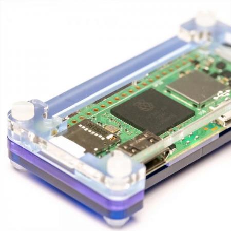 디바이스마트,오픈소스/코딩교육 > 라즈베리파이 > 라즈베리파이 케이스,Pimoroni,Pibow Zero 2 W [PIM595],Raspberry Pi Zero 2 W 전용 케이스(Pi Zero, Pi Zero W 호환X) / 편리함 / 투명 / 가벼움