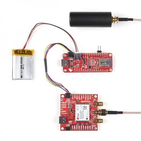 디바이스마트,MCU보드/전자키트 > 통신/네트워크 > GNSS/GPS > 일반용 GPS 모듈,SparkFun,SparkFun GNSS Timing Breakout - ZED-F9T (Qwiic) [GPS-18774],ZED-F9T / 최대 속도: 500m.s / L1/L2/E5b 지원 / 전류: 68mA - 130mA / 전압 : 5V 또는 3.3V / 충전식 백업 배터리