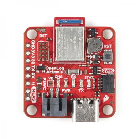 디바이스마트,MCU보드/전자키트 > 개발용 장비 > 롬라이터/데이터로거,SparkFun,SparkFun OpenLog Artemis (without IMU) [DEV-19426],Artemis / 데이터 로거 / 4개 ADC채널, 채널 모두 1000Hz의 14bit 정밀도로 로깅 가능 / microSD 사용 / 전압 : 3.3V ~ 6.5V