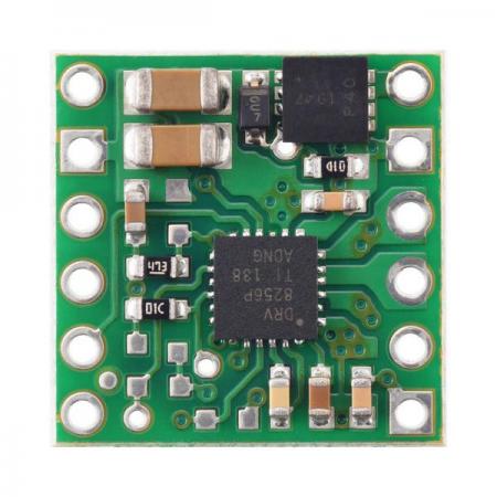 디바이스마트,MCU보드/전자키트 > 버튼/스위치/제어/RTC > 모터/모터컨트롤,Pololu,DRV8256P Single Brushed DC Motor Driver Carrier #4039,ERV8256E 제품이랑 스펙은 비슷하나 차이점은 IN/IN 인터페이스가 있어 완전한 양방향 제어를 위해 2개의 PWM 신호가 필요 / 구동/제동 작동을 제공