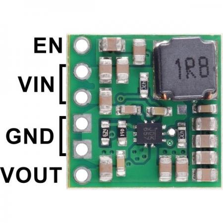 디바이스마트,MCU보드/전자키트 > 전원/신호/저장/응용 > 레벨컨버터/전압관리,Pololu,12V Step-Up Voltage Regulator U3V40F12 #4016,입력: 1.3V ~ 12V / 출력: 12V (4%오차) / 크기: 15.2 × 15.2 × 5.6mm