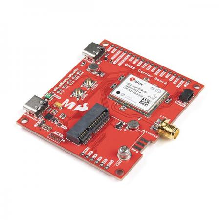 디바이스마트,MCU보드/전자키트 > 통신/네트워크 > GNSS/GPS > GPS 보드,SparkFun,SparkFun MicroMod GNSS Carrier Board (ZED-F9P) [GPS-17722],10mm의 3차원 정확도가 가능한 RTK를 포함한 고정밀 GPS 최고급 모듈 / 2개의 USB-C 커넥터, 버튼 포함, 충전식 백업 배터리, 전원, 3.3V, PPS, RTK 및 지오펜싱에 대해 5개의 상태 LED를 사용 가능