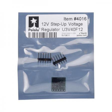 디바이스마트,MCU보드/전자키트 > 전원/신호/저장/응용 > 레벨컨버터/전압관리,Pololu,12V Step-Up Voltage Regulator U3V40F12 #4016,입력: 1.3V ~ 12V / 출력: 12V (4%오차) / 크기: 15.2 × 15.2 × 5.6mm