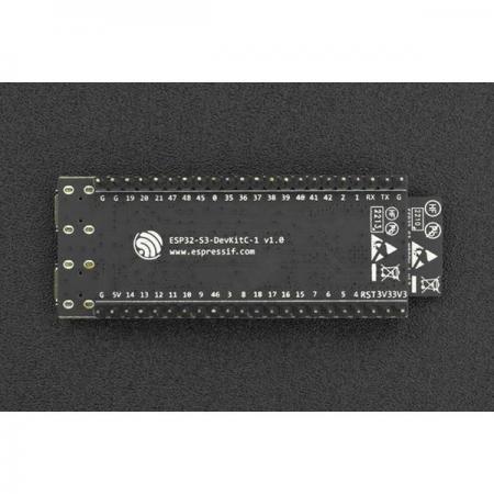 디바이스마트,오픈소스/코딩교육 > 파이썬/IoT 개발 보드 > ESP32,DFROBOT,ESP32-S3-DevKitC-1 Development Board [DFR0895],완전한 Wi-Fi 및 Bluetooth LE 기능을 통합하는 범용 Wi-Fi + Bluetooth® LE MCU 모듈인 ESP32-S3-WROOM-1이 장착된 보급형 개발 보드