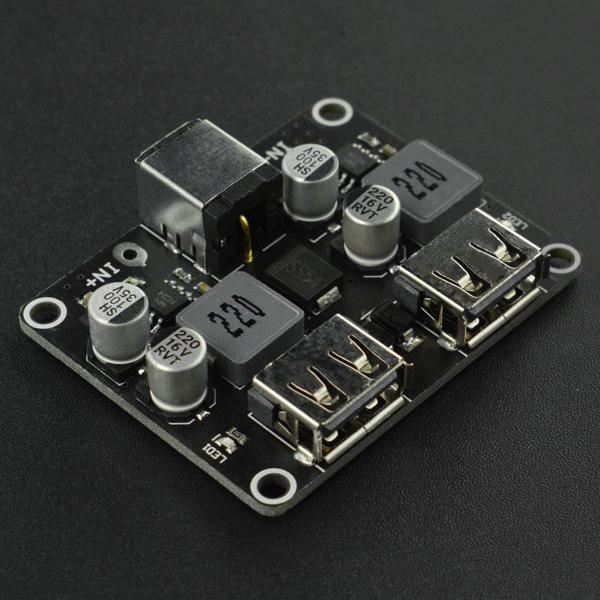 2-way Fast Charge Buck Module (Compatible with Raspberry Pi 4B & Jetson Nano) [DFR0849]