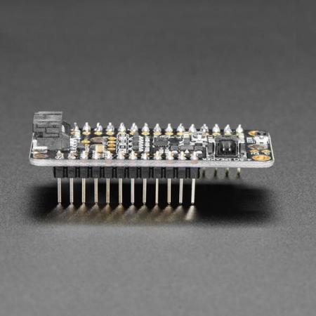 디바이스마트,MCU보드/전자키트 > 센서모듈 > 가속도/자이로/지자기센서 > 가속도센서,Adafruit,Assembled Adafruit Prop-Maker FeatherWing [ada-4145],3핀 JST 커넥터를 사용하여 주소 지정이 가능한 NeoPixel LED의 원하는 모양을 연결 가능 / 저전력 모드 / 3W RGB LED 드라이버 / 탭 감지 기능이 있는 3축 가속도계-LIS3DH / 클래스 D 오디어 증폭기 음향 효과를 위해 8Ω 1W 스피커 또는 4Ω 3W 스피커를 구동