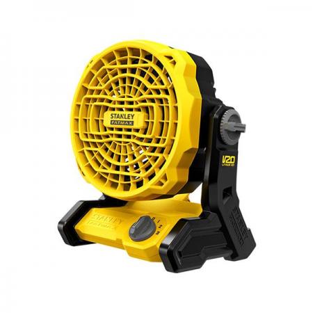 디바이스마트,수공구/전자공구/전동공구 > 전동/엔진공구 > 충전공구 > 충전송풍기/선풍기/집진기/청소기,스탠리,충전 선풍기 SCF001 (베어툴) 20V MAX,전압 20V MAX / 가변 속도 3단계 / 무게 3.0Kg / 런타임 4Ah 기준 8시간 / 분당 송풍량 400CFM / 베어툴 사이즈 세로:337mm 가로:300mm 높이:230mm
