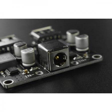 디바이스마트,MCU보드/전자키트 > 전원/신호/저장/응용 > 충전/배터리/전원,DFROBOT,2-way Fast Charge Buck Module (Compatible with Raspberry Pi 4B & Jetson Nano) [DFR0849],양방향 USB 포트 출력 / 입력 전압 범위: 6V-32V / 출력 전압: 3-12V, 고속 충전 프로토콜에 따라 자동 조정 / 출력 전류: 0-3A /  출력 전력: ≤24W