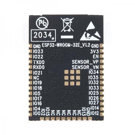 디바이스마트,MCU보드/전자키트 > 통신/네트워크 > 와이파이,SparkFun,ESP32 WROOM MCU Module - 16MB (PCB Antenna) [WRL-17830],ESP32-WROOM-32E는 저전력 센서 네트워크에서 음성 인코딩, 음악 스트리밍, MP3에 용이한 MUC 모듈 / 2개의 CPU 코어가 있으며 CPU 클럭 주파수는 80MHz에서 240MHz까지 조정 가능