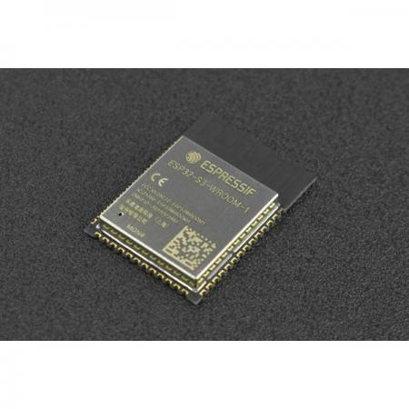 디바이스마트,MCU보드/전자키트 > 통신/네트워크 > 와이파이,DFROBOT,ESP32-S3-WROOM-1-N4 Module (PCB Antenna) [DFR0896],ESP32-S3 계열 SoC를 기반으로 구축된 강력한 일반 Wi-Fi+ Bluetooth LE MCU 모듈, 감지, 음성 명령 인식, 얼굴 감지 및 인식, 스마트 홈, 스마트 가전, 스마트 제어판, 스마트 스피커등에 쓰임.